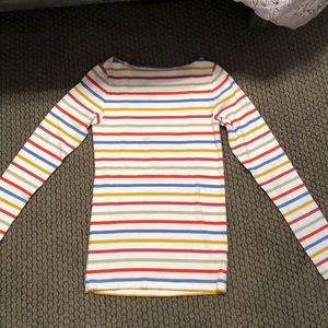 Gap— long sleeve striped shirt